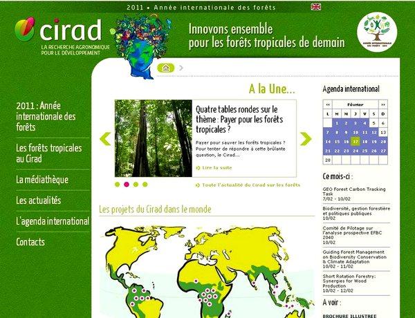 A new site on tropical forests © Cirad
