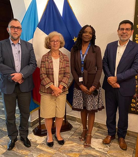 Le CATIE, le Cirad et l'ambassade de France au Guatemala se réunissent pour discuter de la conservation des forêts tropicales