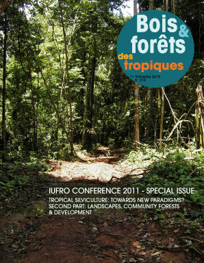 Publishing of "Bois et forêts des tropiques": n° 315