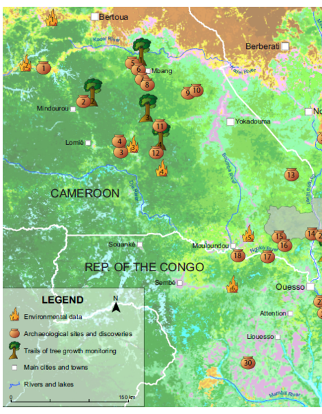 La forêt d'Afrique centrale actuelle est un héritage de l'histoire humaine du XIXe siècle